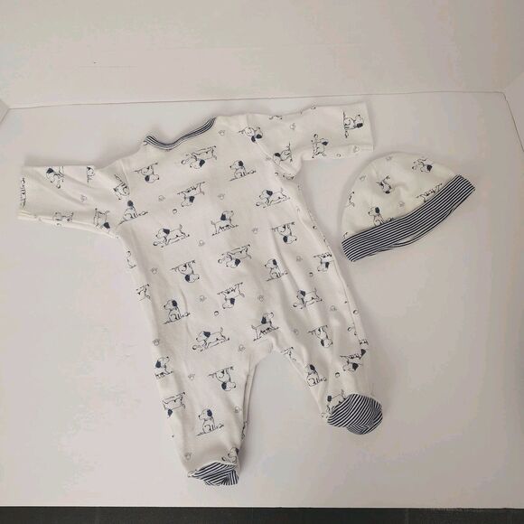Newborn Bundle Halo Sleep Sack Pajamas & Hat - Picture 4 of 11